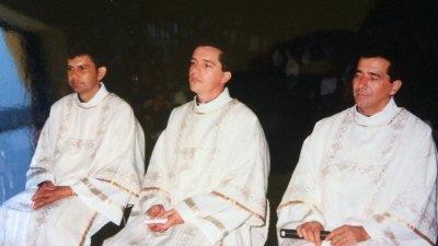 Padres João, Jorge e Orlando (in memoriam) completam hoje 20 anos de Ordenação Diaconal