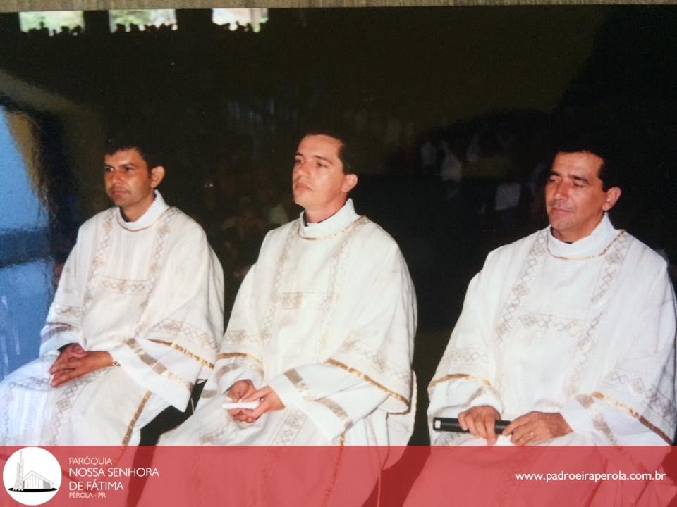 Padres João, Jorge e Orlando (in memoriam) completam hoje 20 anos de Ordenação Diaconal 4