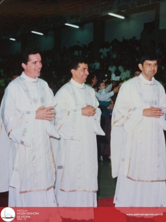 Padres João, Jorge e Orlando (in memoriam) completam hoje 20 anos de Ordenação Diaconal 6