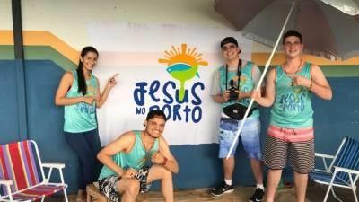 Jovens de Pérola participam do projeto “Jesus no Porto”