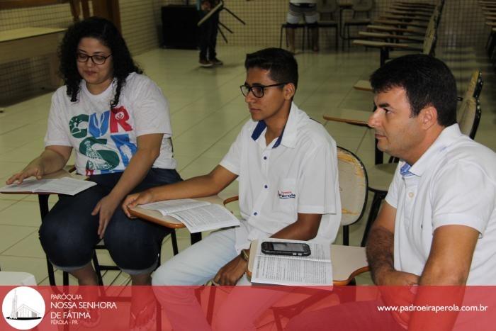 Jovens do Cursilho se reunem para estudar o 15º Plano Diocesano da Ação Evangelizadora 5