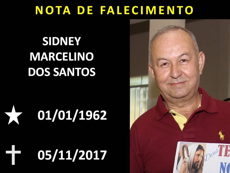 Nota de Falecimento: Sidney Marcelino dos Santos 4