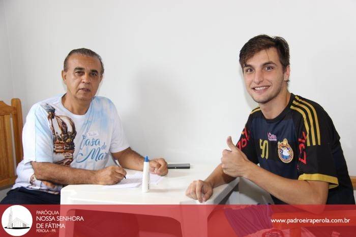 Iniciou hoje a pré-inscrição para o acampamento juvenil em Pérola 11