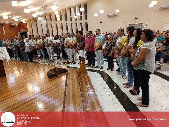 Catecúmenos receberam o Rito de Eleição durante a Celebração Eucarística 6