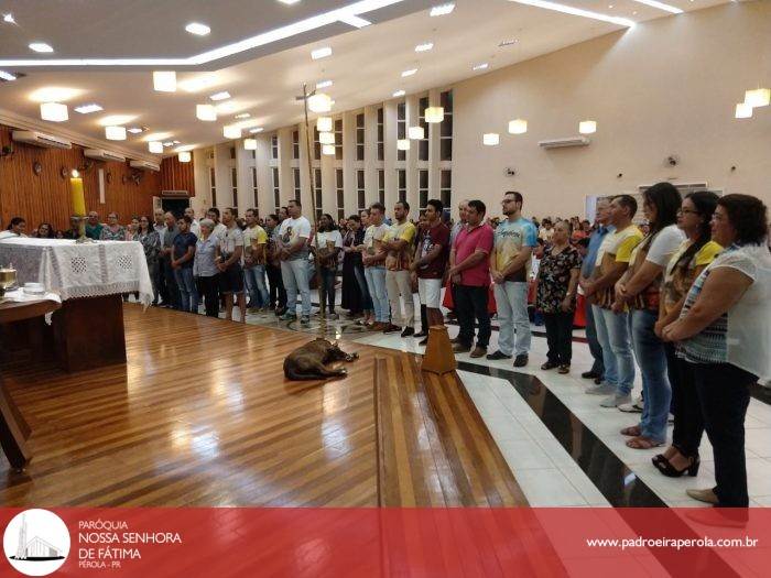 Catecúmenos receberam o Rito de Eleição durante a Celebração Eucarística 8