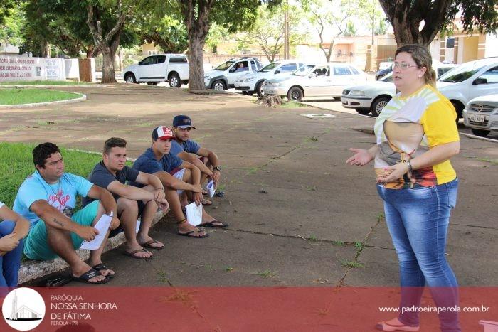 Paróquia realizou um encontro de "catequese para adultos" no final de semana 6