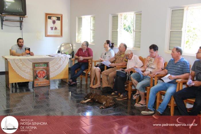 Padre Marcos apresenta a Novena do Dízimo para agentes da Pastoral do Dízimo 4