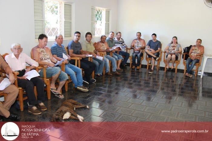 Padre Marcos apresenta a Novena do Dízimo para agentes da Pastoral do Dízimo 8