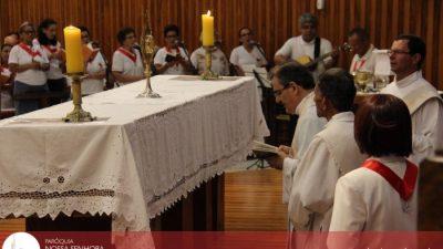 Igreja Matriz: Celebração Eucarística ao Sagrado Coração de Jesus e Adoração