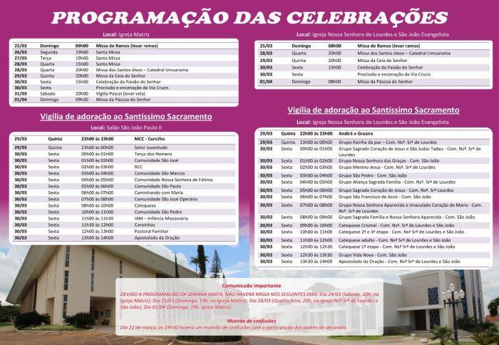 Ministérios de Música se preparam para as celebrações da Semana Santa na Paróquia 4