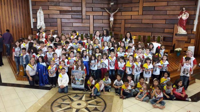 "Bate-lata" marca mais uma Jornada da Infância e Adolescência Missionária em Pérola 4