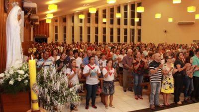 Novena da Padroeira: Pe. Marcio / Pe. Bruno / Pe. Francisco / Pe. Dirceu