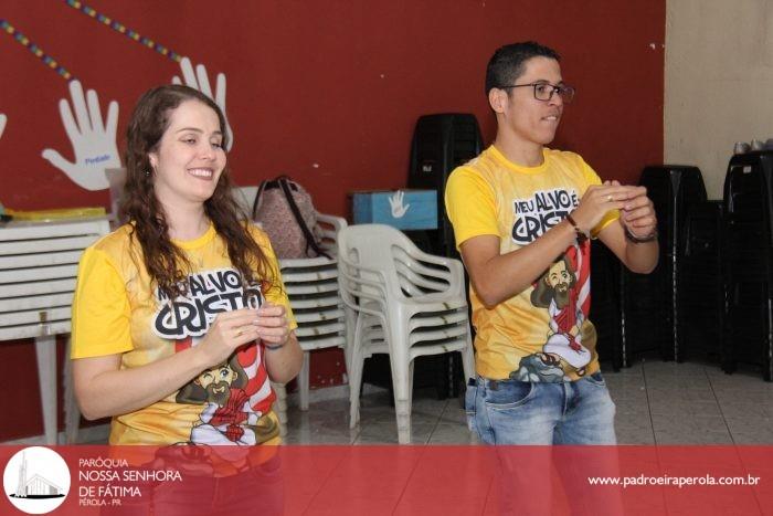 Evangelização: Jovens de Pérola participaram do grupo "Meu Alvo é Cristo" em Umuarama 17