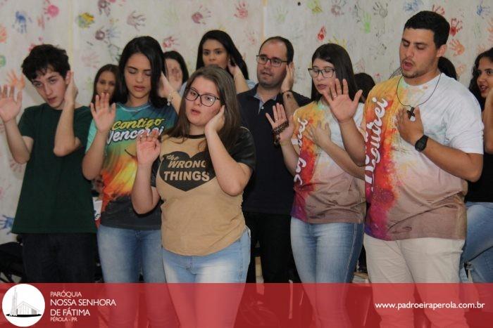 Evangelização: Jovens de Pérola participaram do grupo "Meu Alvo é Cristo" em Umuarama 22