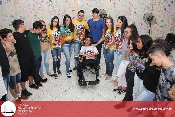 Evangelização: Jovens de Pérola participaram do grupo "Meu Alvo é Cristo" em Umuarama 50