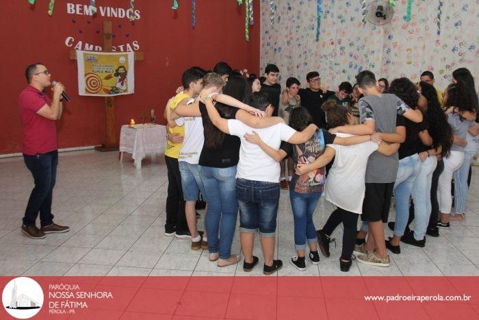 Evangelização: Jovens de Pérola participaram do grupo "Meu Alvo é Cristo" em Umuarama 51