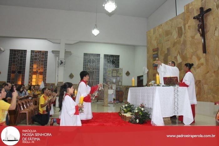 Padre Marcos presidiu uma missa na Semana da Família em Icaraíma 21