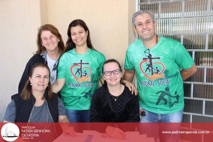 Além de ajudar com cestas-básicas a Pastoral Social promove uma formação sobre "qualidade de vida" às famílias assistidas 4