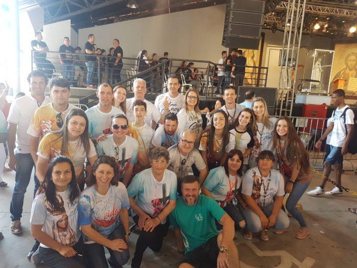Campistas de Pérola participaram de um encontro na Canção Nova 12