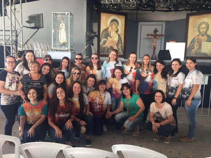 Campistas de Pérola participaram de um encontro na Canção Nova 9