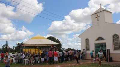 Corcovado: Festa na comunidade N Sra Aparecida atraiu pessoas de toda região