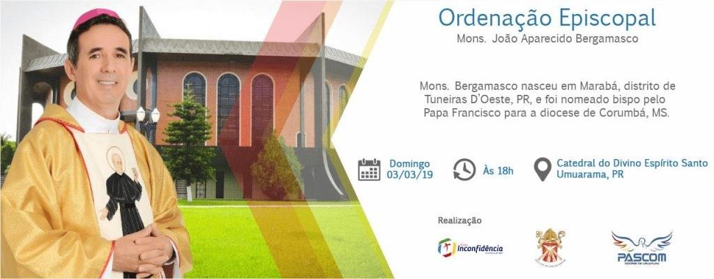 Ordenação Episcopal do Mons. Bergamasco será domingo na Catedral em Umuarama 4