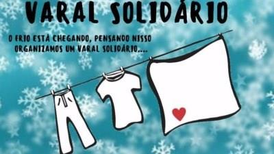 Um varal solidário será realizado neste sábado em Pérola