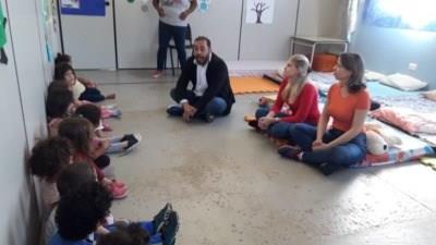 Padre visitou o projeto “Cuidar & Educar” em Pérola