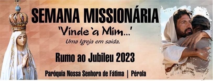 Paróquia realizará uma semana de missões rumo ao Jubileu 2023 4