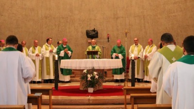 Missa no Colégio Pio Brasileiro marca o início da Visita Ad Limina dos bispos do Paraná
