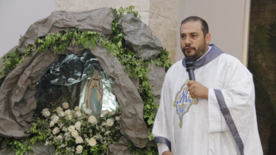 Missa em louvor a Nossa Senhora de Lourdes