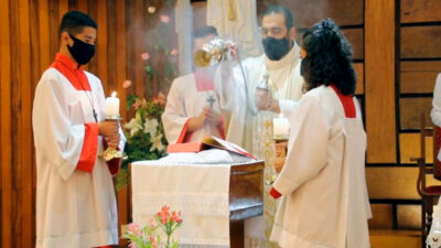Anunciação do Senhor: Missa solene foi celebrada hoje na Igreja Matriz