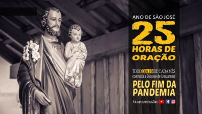 Domingo (19): 25 horas de Oração pelo fim da pandemia