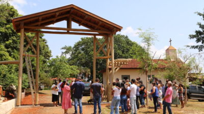 Missa e inauguração do Portal dedicado a Nossa Senhora (Xapé)