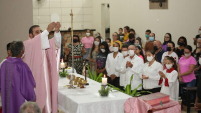 Missa: CEB São Marcos e CEB São João – Rito caminhada catecumenal da iniciação cristã