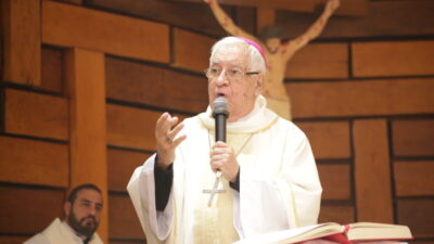 Dom Geraldo presidiu Missa em Pérola e irá conduzir o Retiro do Clero