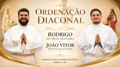 Conheça um pouco mais sobre os seminaristas que serão ordenados hoje em Pérola