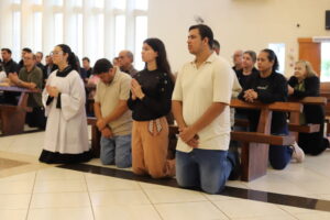 Missa com a participação dos peregrinos do “Caminhos da Fé” 4