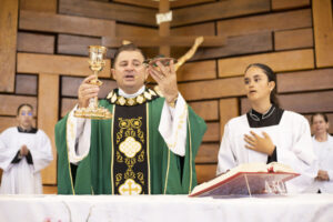 Missa com a participação dos peregrinos do “Caminhos da Fé” 13