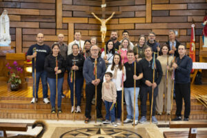 Missa com a participação dos peregrinos do “Caminhos da Fé” 27
