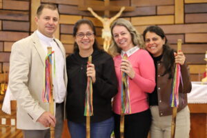 Missa com a participação dos peregrinos do “Caminhos da Fé” 35